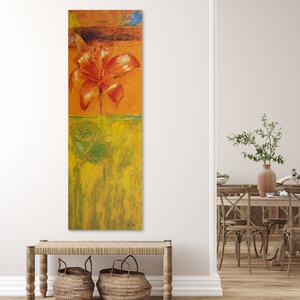 Obraz na plátne Oranžová ľalia Rozmery: 30 x 90 cm