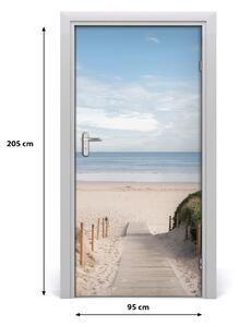 Fototapeta na dvere Chodník na pláž 95x205 cm
