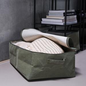Textilný úložný box Canva Green Large