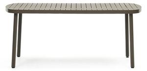 MUZZA Záhradný jedálenský stôl colnos 180 x 90 cm zelený