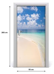 Fototapeta na dvere samolepiace pláš Maledivy 95x205 cm