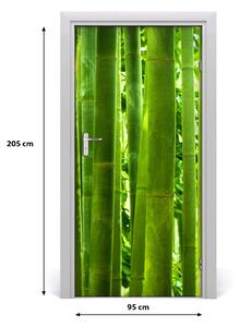 Fototapeta na dvere bambus 95x205 cm