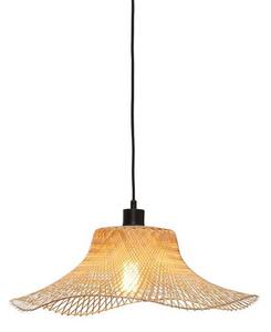 MUZZA Stropná visiaca lampa ibiza s 50 x 15 cm prírodná
