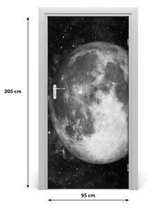Fototapeta samolepiace na dvere mesiac 95x205 cm