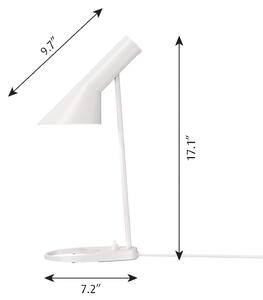 Louis Poulsen AJ Mini stolová lampa, biela