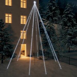 LED vianočný stromček interiér exteriér 1300 LED 8 m