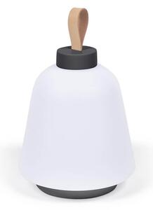 MUZZA Vonkajšia lampa iyad bielo-čierna