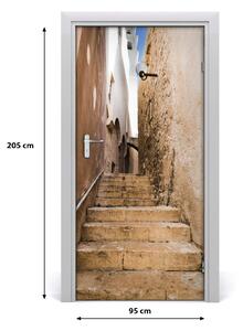 Fototapeta samolepiace na dvere Izrael ulička 95x205 cm