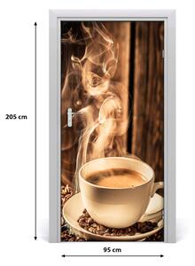 Fototapeta na dvere samolepiace aromatická káva 95x205 cm