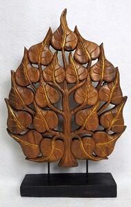 Soška Strom života, exotické drevo, ručná práca, 60 cm