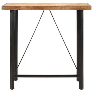 Barový stôl 110x55x107 cm masívne mangové drevo a železo