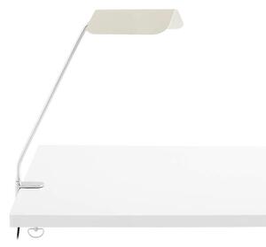 HAY Lampa Apex Desk Clip, oyster white AD345