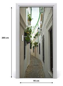 Fototapeta samolepiace dvere Andalúzie uličky 95x205 cm