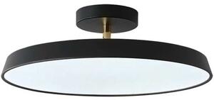 Toolight - Stropné svietidlo 50 cm 5xE27 60W APP860-C, čierna-zlatá, OSW-08956