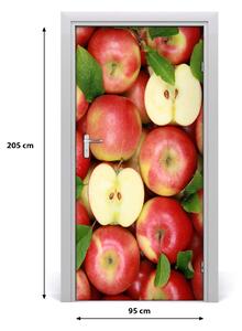 Fototapeta na dvere do domu samolepiace jablká 95x205 cm
