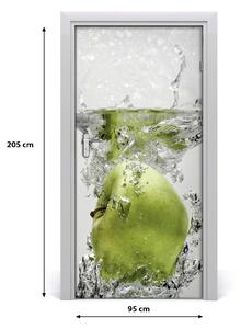 Fototapeta na dvere samolepiace jablko voda 95x205 cm