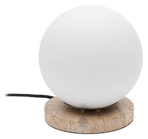MUZZA Stolná lampa lachima biela