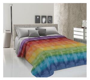 Prikrývka na posteľ Piquet Dúha viacfarebná