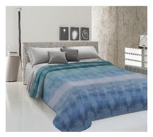 Prikrývka na posteľ Piquet Dúha modrá