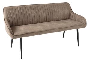 Dizajnová lavica Esmeralda 160 cm taupe
