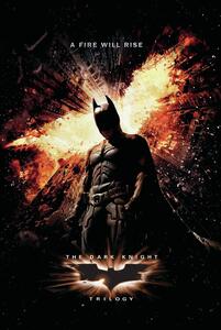 Umelecká tlač The Dark Knight Trilogy - A Fire Will Rise, (26.7 x 40 cm)
