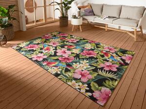 Hanse Home Collection koberce Kusový koberec Flair 105613 Flowers and Leaves Multicolored – na von aj na doma - 120x180 cm