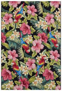 Hanse Home Collection koberce Kusový koberec Flair 105613 Flowers and Leaves Multicolored – na von aj na doma - 80x165 cm