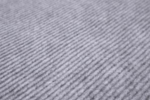Vopi koberce Kusový koberec Quick step šedý kruh - 67x67 (priemer) kruh cm