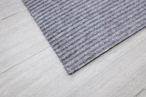 Vopi koberce Kusový koberec Quick step šedý štvorec - 80x80 cm