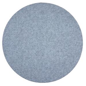 Vopi koberce Kusový koberec Quick step šedý kruh - 200x200 (priemer) kruh cm