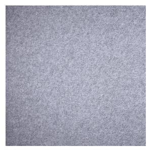 Vopi koberce Kusový koberec Quick step šedý štvorec - 100x100 cm