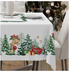 Vianočný obrus na stôl Vianočný stromček MIG939