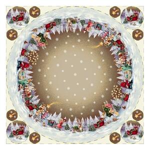 Vianočný gobelínový obrus Eden 1211