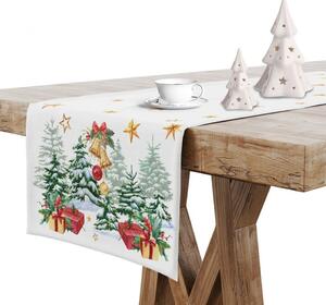 Vianočný behúň na stôl Vianočný stromček MIG939