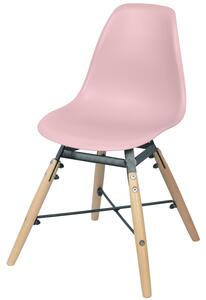 DOCHTMANN Detská stolička Jena ružová 30,5x36x56cm