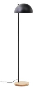 MUZZA Stojacia lampa larta 150 cm čierna