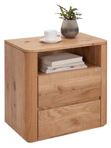 NOČNÝ STOLÍK, divoký dub, farba duba, 60/60/38 cm Valnatura - Spálňové sety