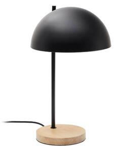 MUZZA Stolná lampa larta 48 cm čierna
