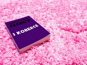 Mono Carpet Kusový koberec Efor Shaggy 7182 Pink - 80x150 cm