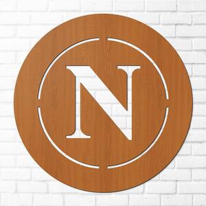 DUBLEZ | Drevené logo na stenu - SSC Neapol