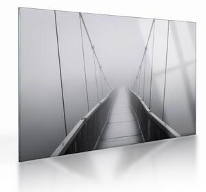 Sklenený obraz - Most do neznáma (70x50 cm)