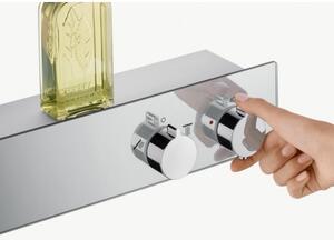 Hansgrohe ShowerTablet Select termostatická sprchová batéria 600 k telesu pod omietku biela/chróm, 13108400