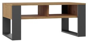 TP Living Konferenční stolek Lawa MODERN 2P dub artisan/antracit