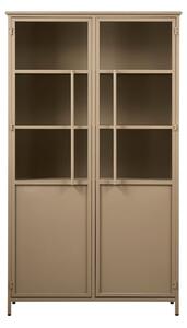 MUZZA Vitrína Display 99 x 170 cm khaki