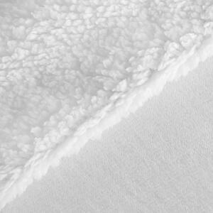 Plyšová deka TEDY 170x210cm – biela