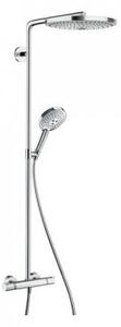Hansgrohe Raindance Select S sprchový systém Showerpipe 300 2jet s termostatom biela/chróm, 27133400