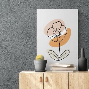 Obraz minimalistický kvet No4
