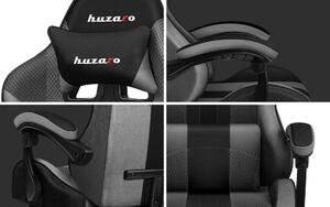 Huzaro Herná stolička Force 4.7 s výsuvnou opierkou nôh - Carbon
