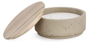 MUZZA Sviečka Tina Ø19 cm taupe