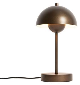 Retro stolná lampa tmavá bronzová - Magnax Mini